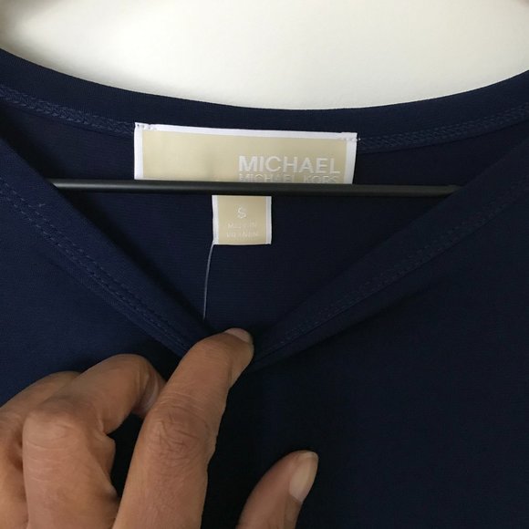 SOLD New Michael Kors Short Sleeve Maxi Dress - Picture 3 of 16